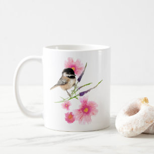 Mug Oeuvre d'aquarelle de poulet mignonne