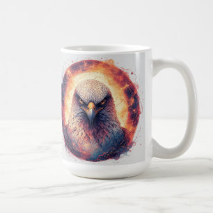 Mug Œuvre d'art Aigle Vibrant