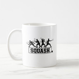 Mug Œuvre d'art en silhouette de séquence d'action de 