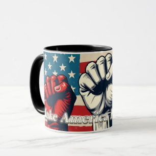 Mug Œuvre d'art Make America Free Again
