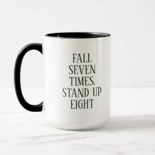 Mug Œuvre d'art murale d'encouragement personnalisée