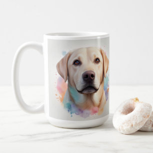 Mug Oeuvre de l'artiste Pastel Magic Labrador Retrieve