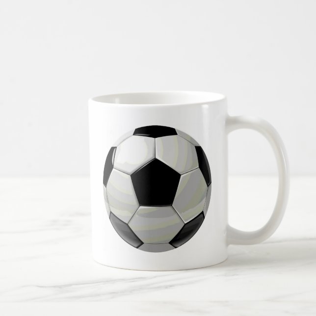 Mug Oeuvre de soccer unique (Droite)