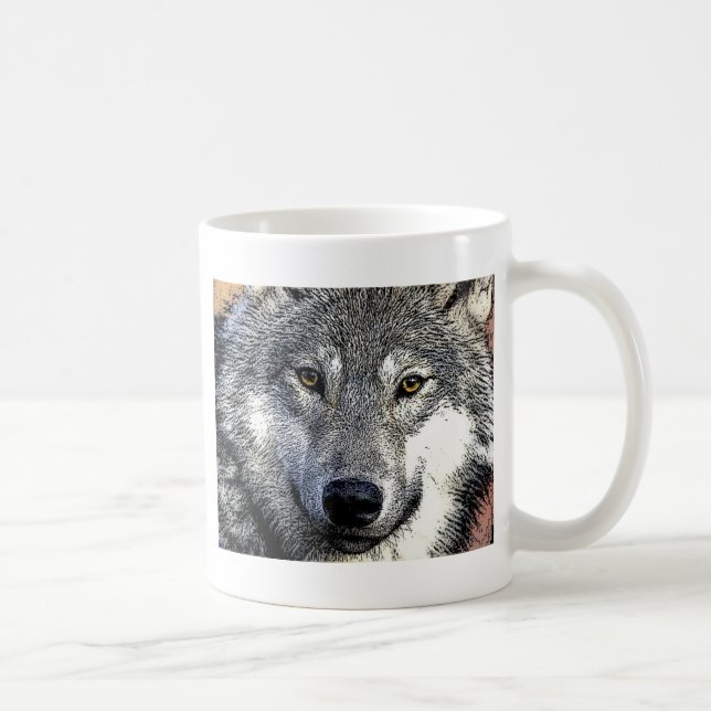 Mug OEuvre Wolf Eyes (Droite)