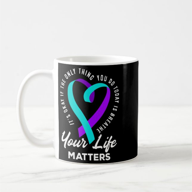 Mug Œuvres d'art pour la sensibilisation à la préventi (Gauche)