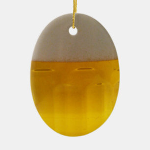 Mug of Beer Ceramic Ornament