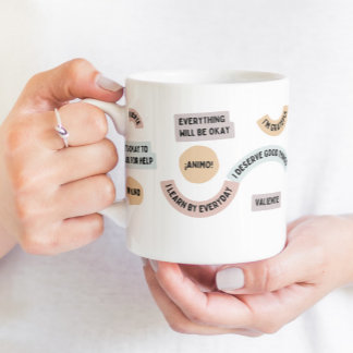 Mug of Encouragement Sip Confidence and Positivity