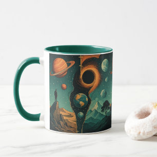 Mug of Many Realities   Parallel Universe Mug