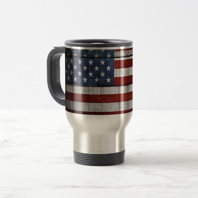 Mug of the American flag (Front Left)