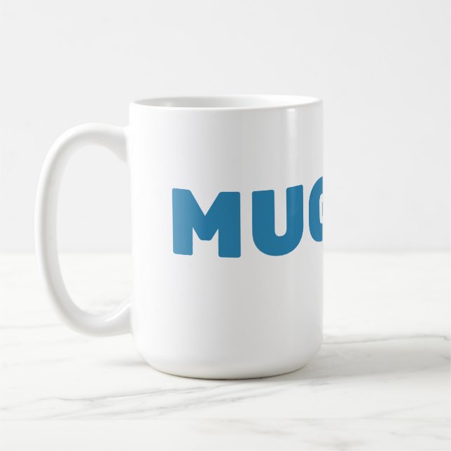 Mug Off - Bold Funny Coffee Lover Design (Left)