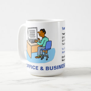 Mug Office & Business Services avec Asian Homme.