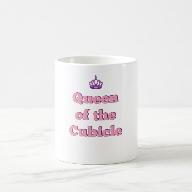 Mug Office Humor Cubicle Queen (Centre)