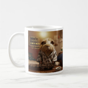 Mug Office Humour Guinée Cochon Grumpy Coffee Coupe