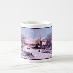Mug Offices religieux la veille de Noël au matin