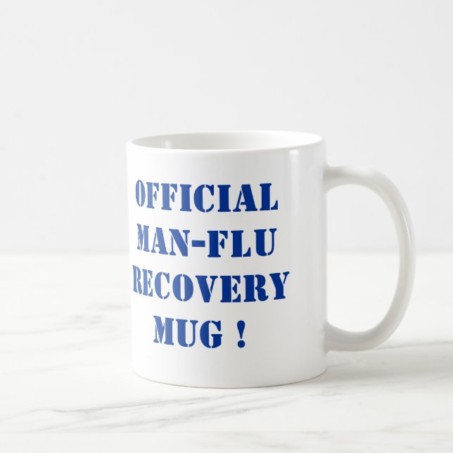 MUG OFFICIEL DE RÉCUPÉRATION DE LA GRIPPE HUMAINE  (Droite)