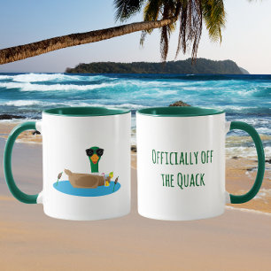 Mug Officiellement hors des commérages de canard