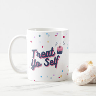 Mug Offrez-vous l'anniversaire de naissance saupoudrer