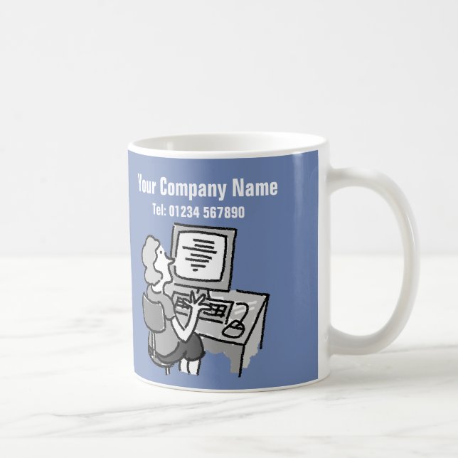 Mug Offrir des services de secrétariat (Droite)