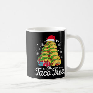 Mug Oh Arbre Taco Noël Mignon Xmas Nourriture Mexicain