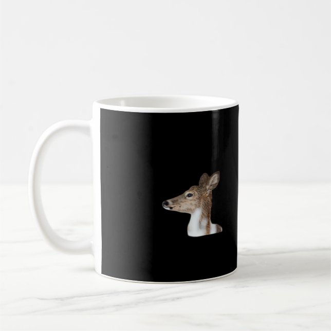 Mug Oh Deer Minimal Modern Design (Gauche)