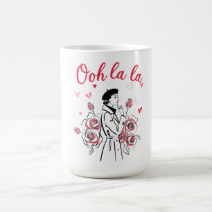 Mug Oh La La Fille de Paris - Esthétique Française Rom