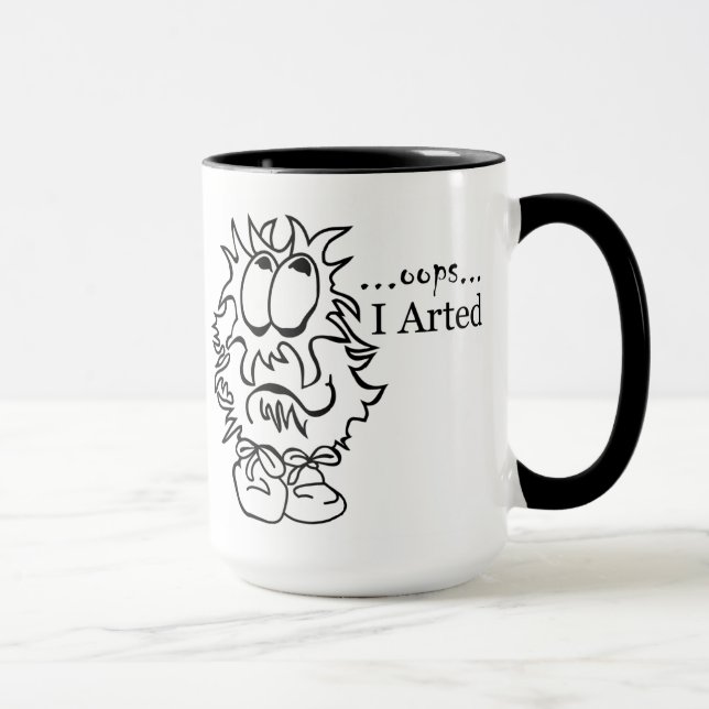 Mug Oh là là !… I Arted (Droite)