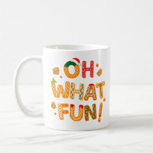 Mug Oh What Fun Christmas Gingerbread Cookies