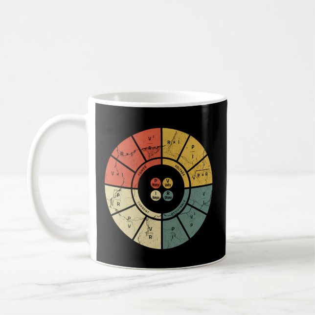 Mug Ohms Law Diagram Electrical Electronics Engineer (Gauche)