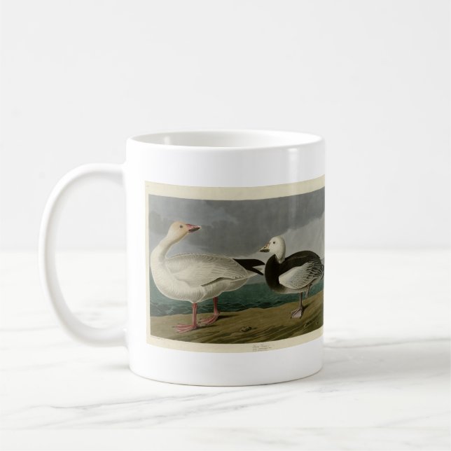 Mug Oie des neiges des oiseaux d'Amérique d'Audubon (Gauche)