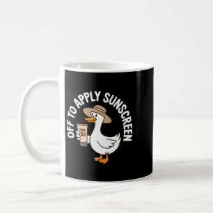 Mug Oie pour appliquer de la crème solaire pour les va