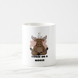 Mug Oie sur un orignal animal drôle