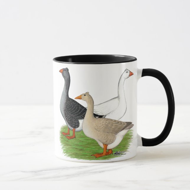 Mug Oies :  Trio tufté (Droite)
