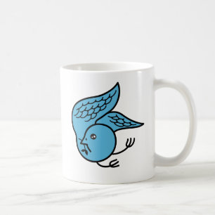 Mug Oiseau bleu chanceux