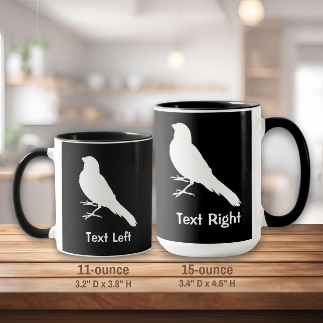 Mug Oiseau canarien permanent (Créateur téléchargé)