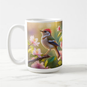 Mug Oiseau de Paruline Imaginaire à tête rouge