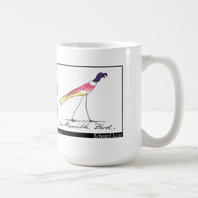 Mug Oiseau de Runcible d'Edward Lear (Droite)