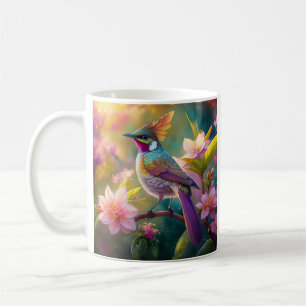 Mug Oiseau d'Imaginaire à arc-en-ciel orangé
