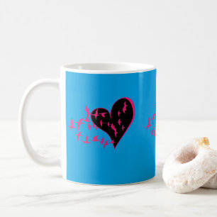 Mug Oiseau et coeur d'amour