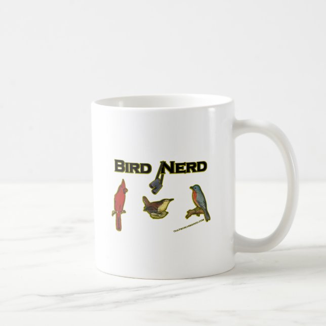 Mug Oiseau Nerd (Droite)