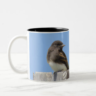 Mug - Oiseau sur clôture