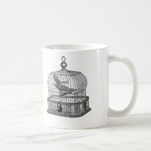 Mug Oiseau verrouillé et mis en cage de coucou