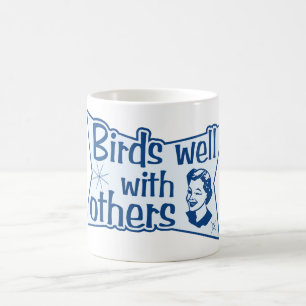 Mug Oiseaux bien avec d'autres