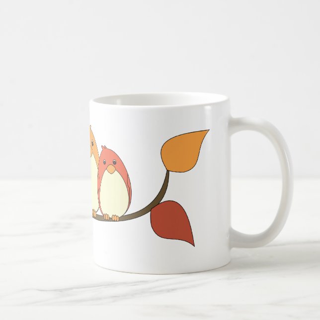 Mug Oiseaux d'automne (Droite)