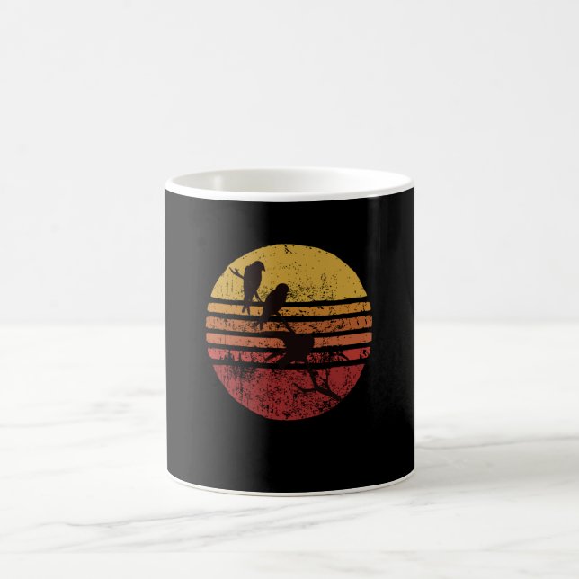 Mug Oiseaux de jardin Rétro (Centre)