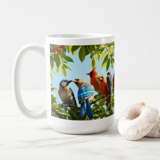 Mug Oiseaux d'une plume Unis Nous rassemblons la confi