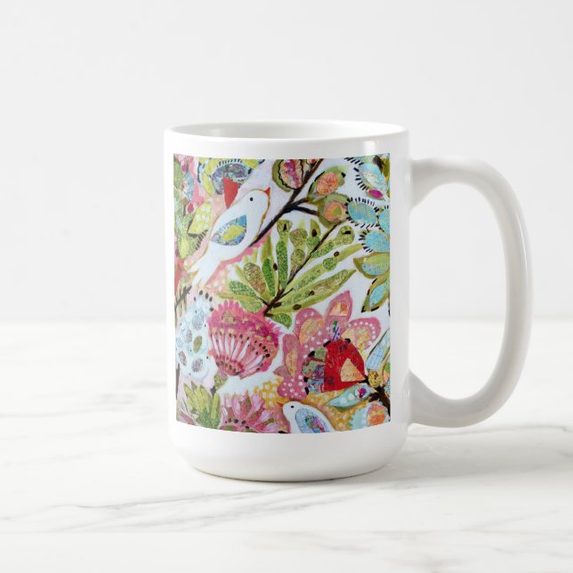 Mug Oiseaux en papier II (Droite)