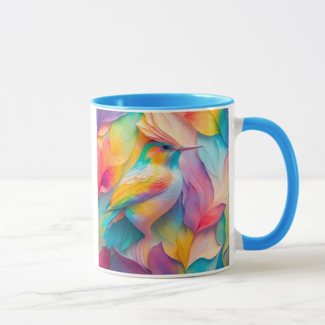 Mug Oiseaux Imaginaires Oiseaux de soie (Droite)