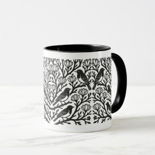 Mug Oiseaux Sur Arbre