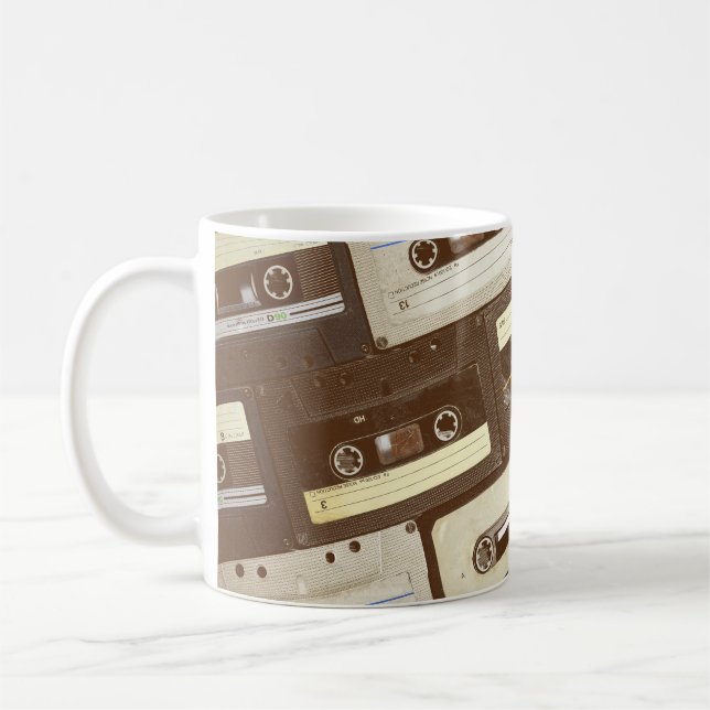 Mug Oiseaux tropicaux : Toucans et perroquets Vintages (Gauche)