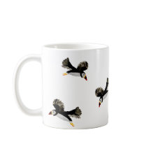 Oiseaux Volant Puffin Amusant
